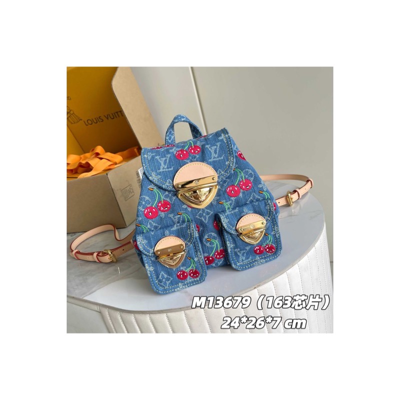 Louis Vuitton Denim Backpack