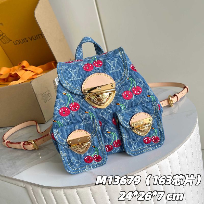 Louis Vuitton Denim Backpack