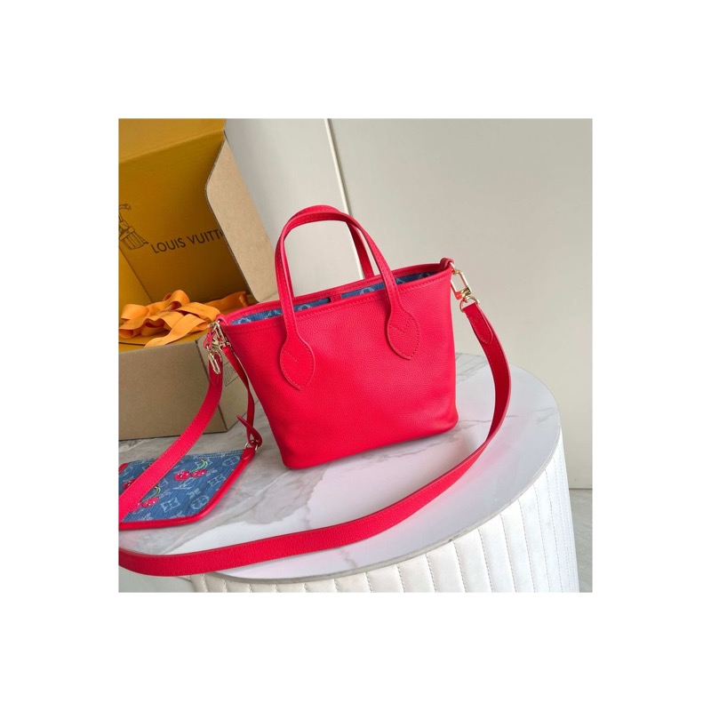 Louis Vuitton Neverfull Denim Bag