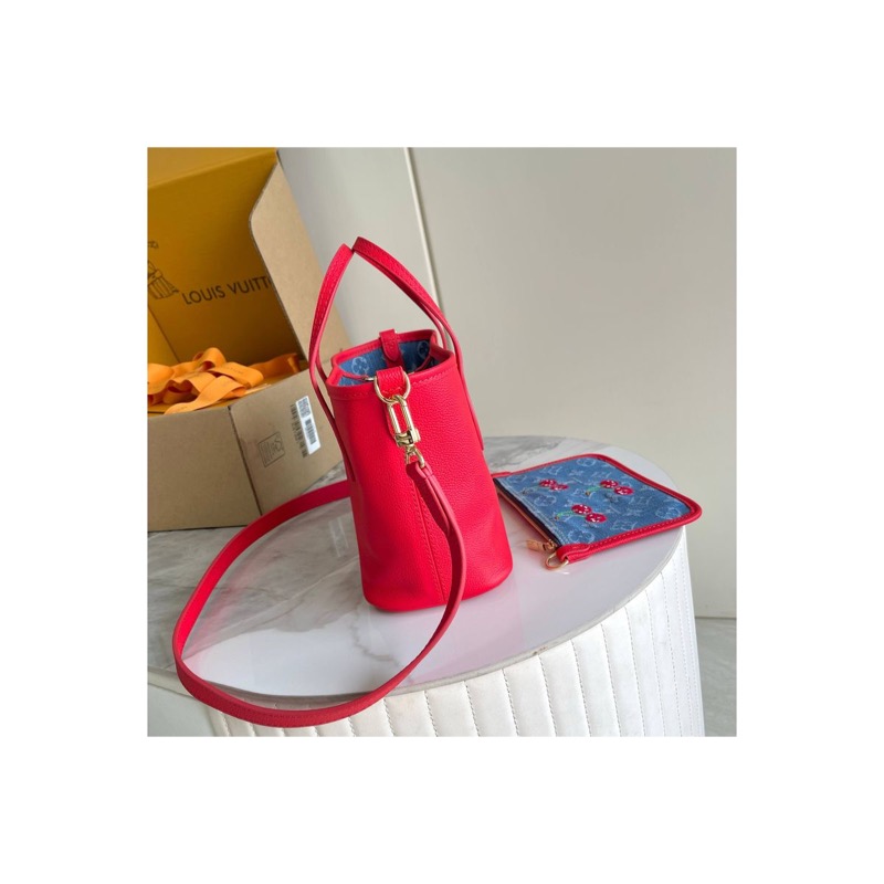 Louis Vuitton Neverfull Denim Bag