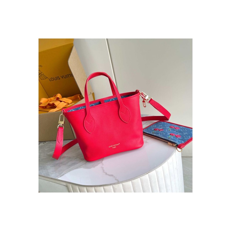 Louis Vuitton Neverfull Denim Bag