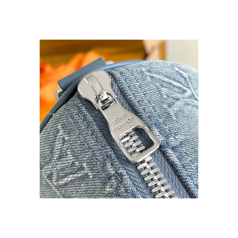 Louis Vuitton Keepall Denim Bag