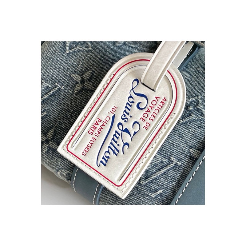 Louis Vuitton Keepall Denim Bag