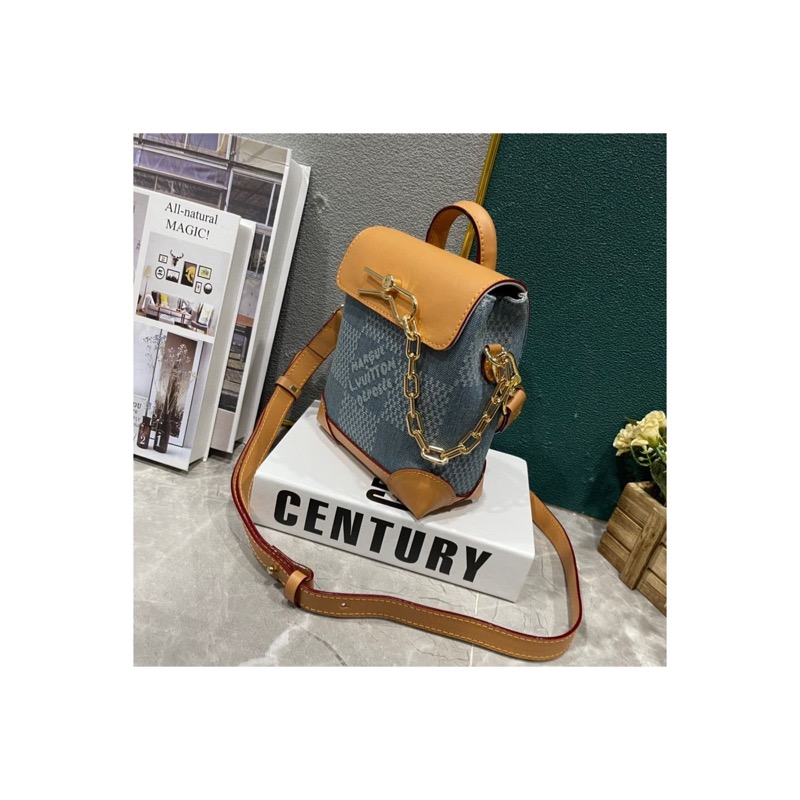 Louis Vuitton Denim Backpack