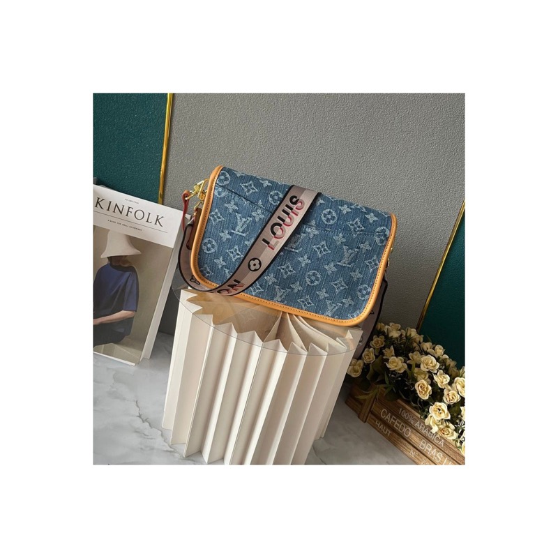 Louis Vuitton Denim Shoulder Bag