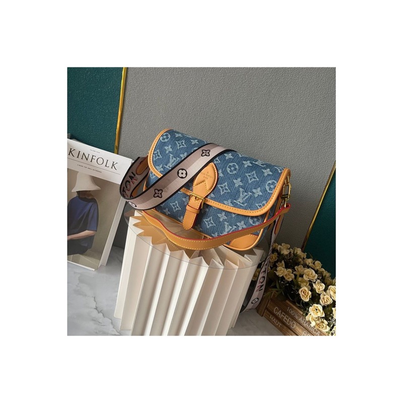 Louis Vuitton Denim Shoulder Bag