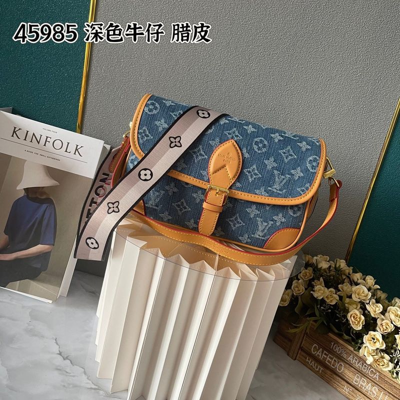 Louis Vuitton Denim Shoulder Bag