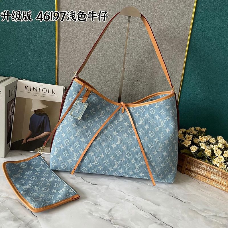 Louis Vuitton Denim Shoulder Bag