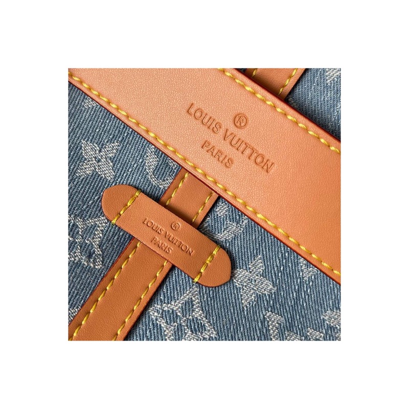 Louis Vuitton Neverfull Denim Bag