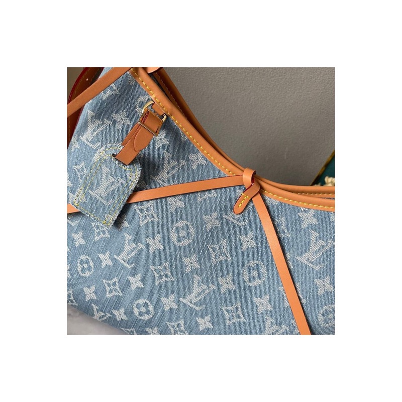 Louis Vuitton Neverfull Denim Bag