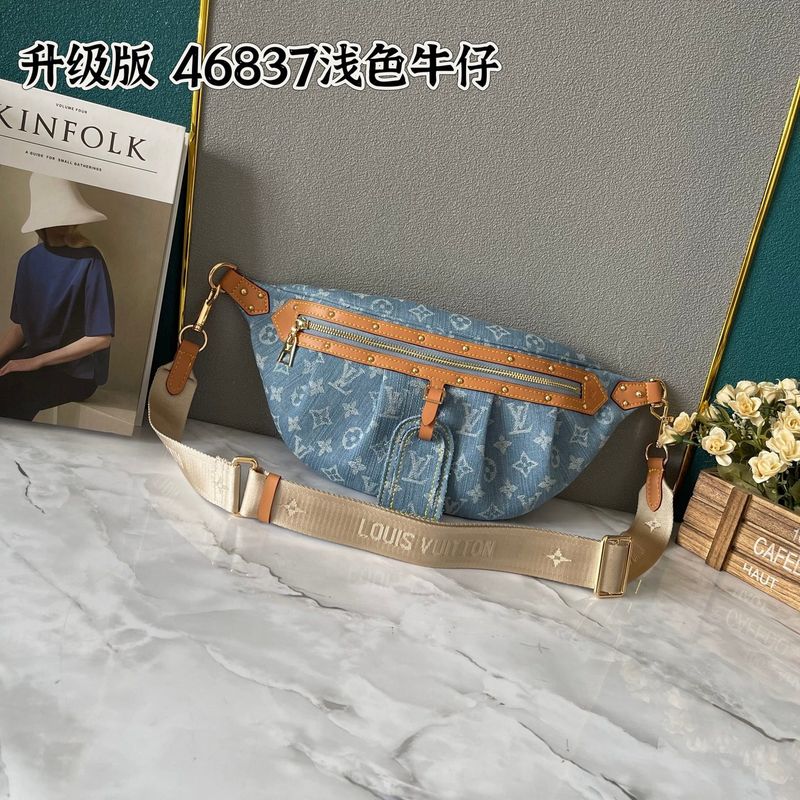 Louis Vuitton Denim Crossbody Bag