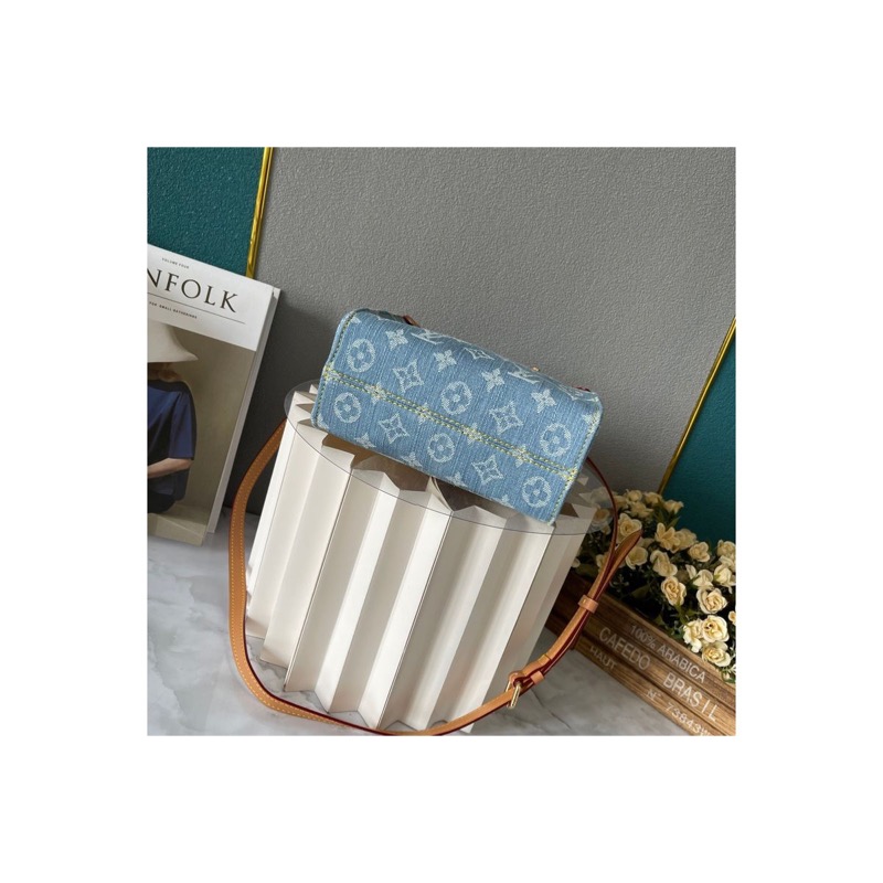 Louis Vuitton Denim Shoulder Bag