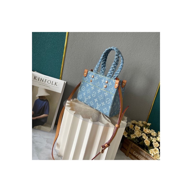 Louis Vuitton Denim Shoulder Bag