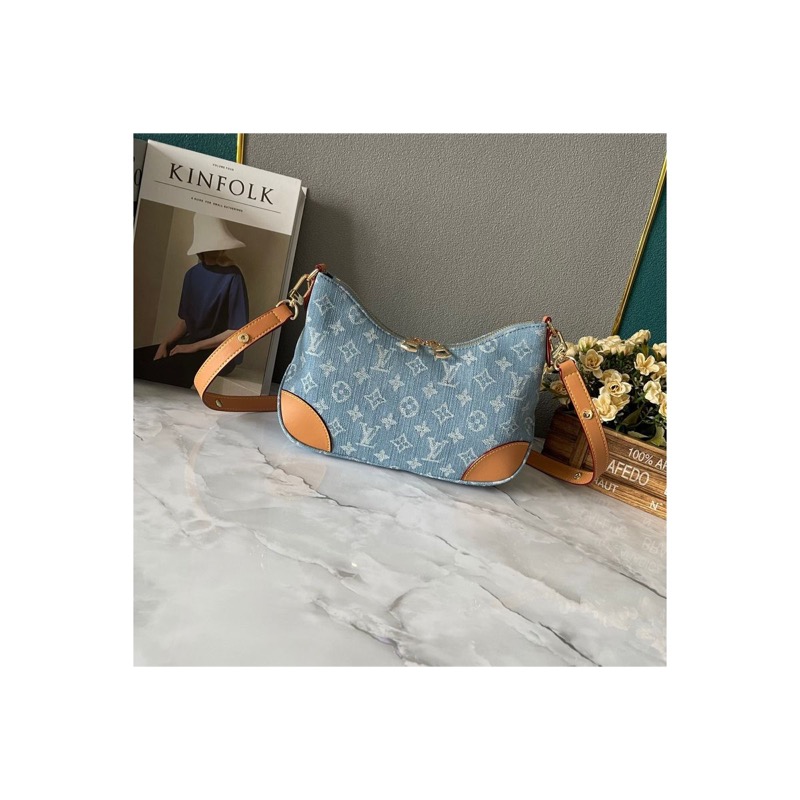 Louis Vuitton Denim Shoulder Bag