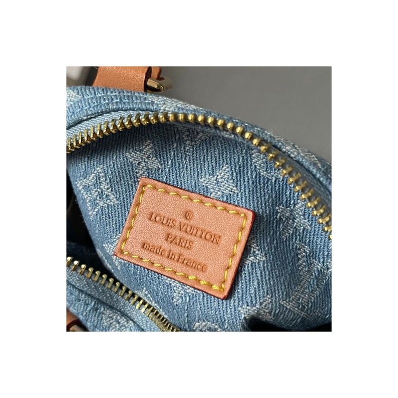 Louis Vuitton Speedy Denim Bag