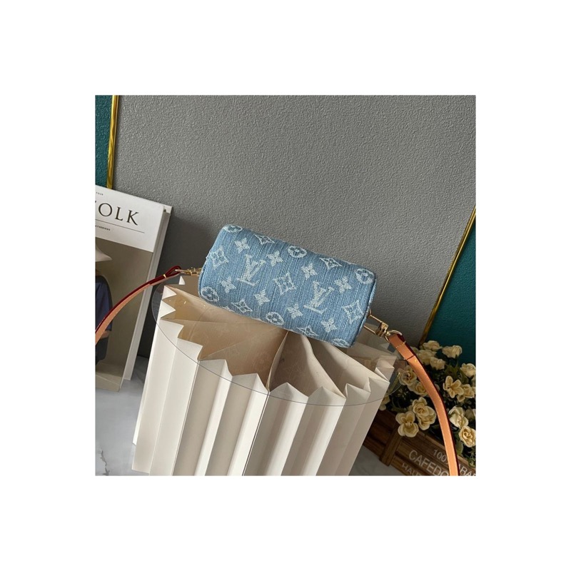 Louis Vuitton Speedy Denim Bag