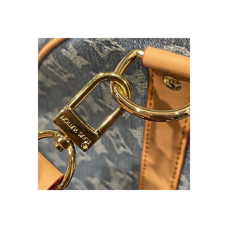 Louis Vuitton Keepall Denim Bag