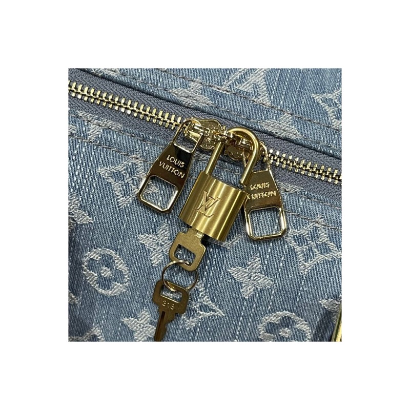 Louis Vuitton Keepall Denim Bag