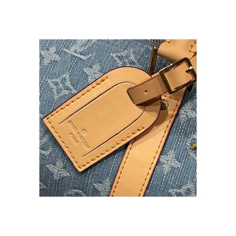 Louis Vuitton Keepall Denim Bag