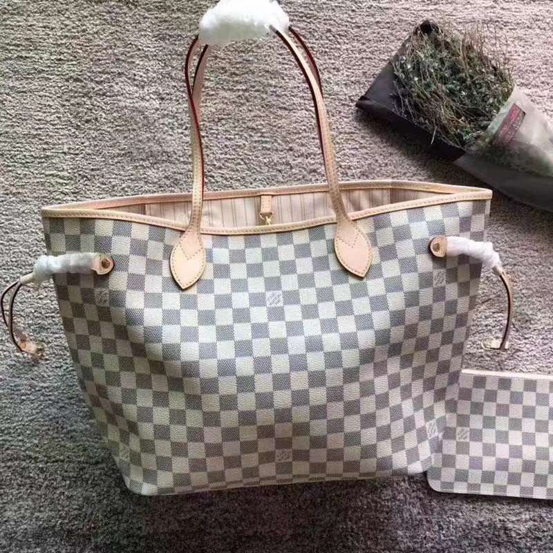 Louis Vuitton Neverfull Check Bag