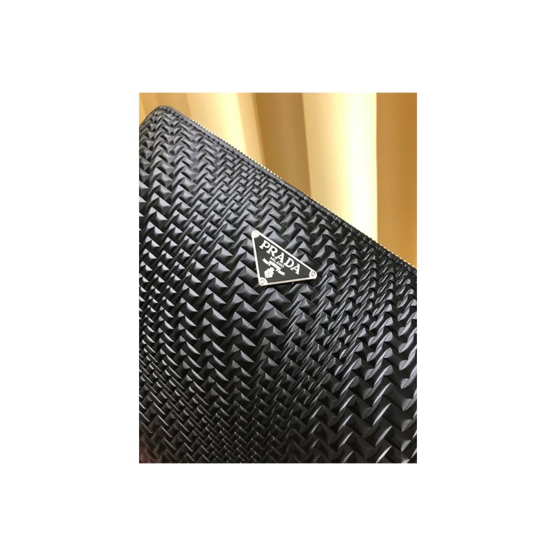 Louis Vuitton Saffiano Leather Clutch