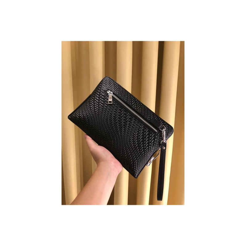Louis Vuitton Saffiano Leather Clutch