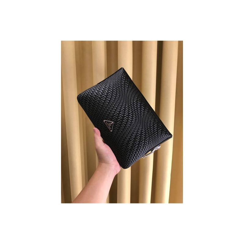Louis Vuitton Saffiano Leather Clutch