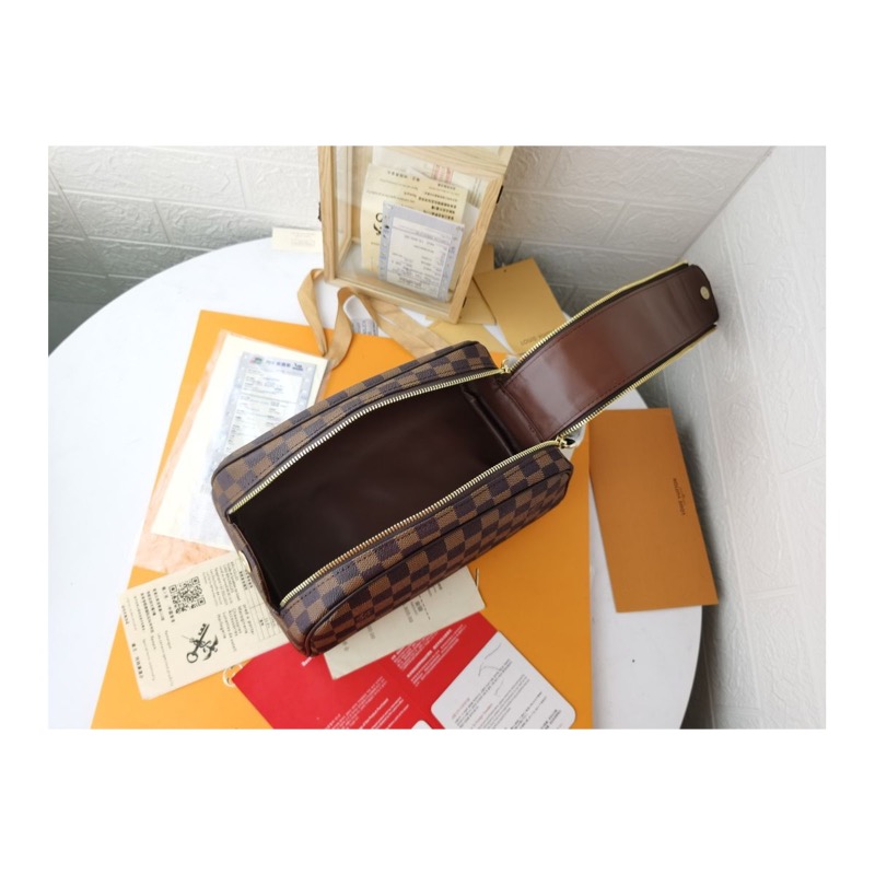 Louis Vuitton Dopp Kit Check Bag