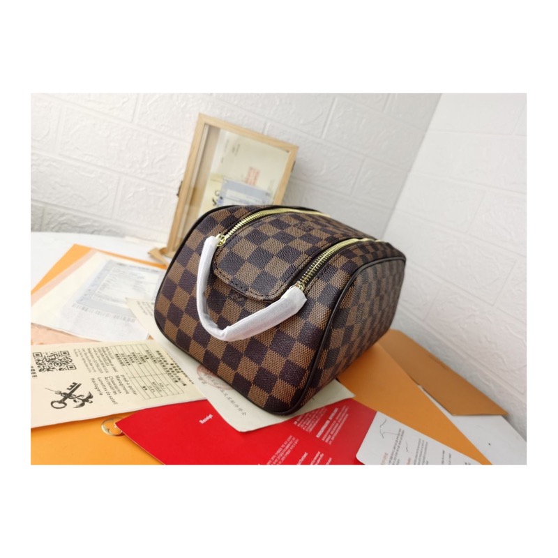 Louis Vuitton Dopp Kit Check Bag