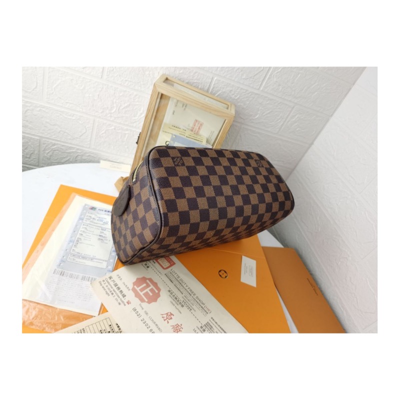 Louis Vuitton Dopp Kit Check Bag