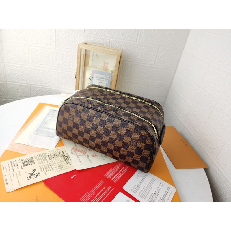 Louis Vuitton Dopp Kit Check Bag