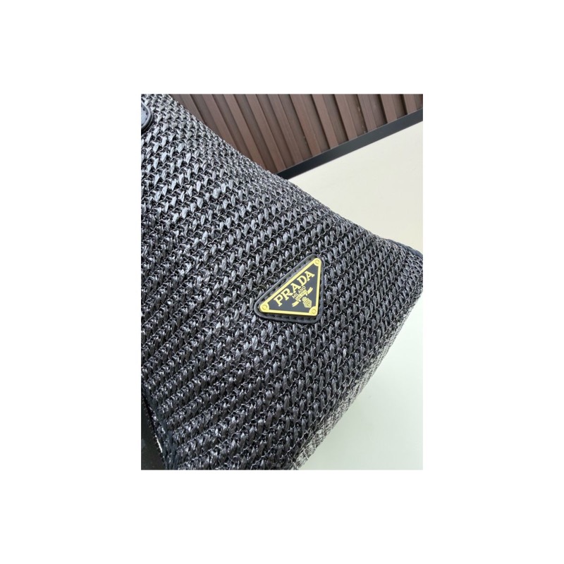 Prada Woven Tote Bag