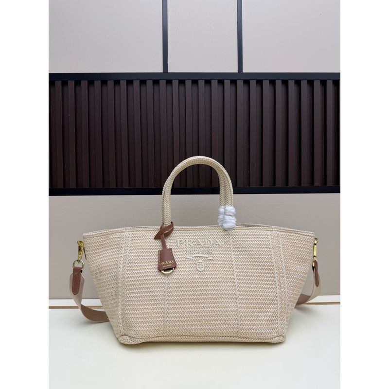 Prada Woven Crossbody Bag