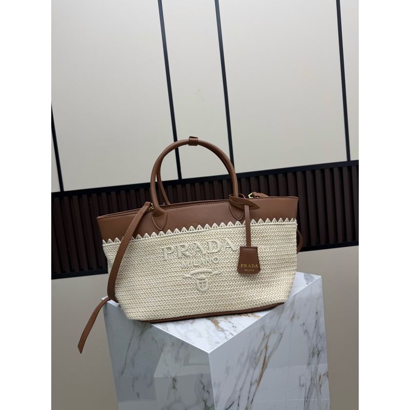 Prada Woven Crossbody Bag