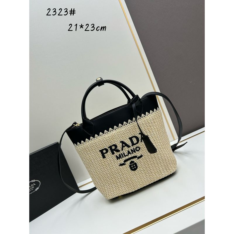 Prada Woven Crossbody Bag