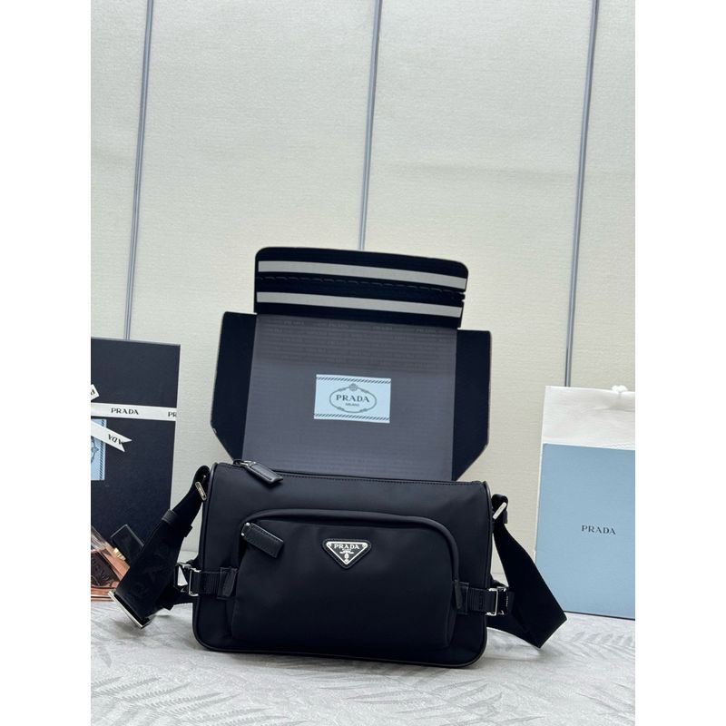 Prada Saffiano Leather Shoulder Bag