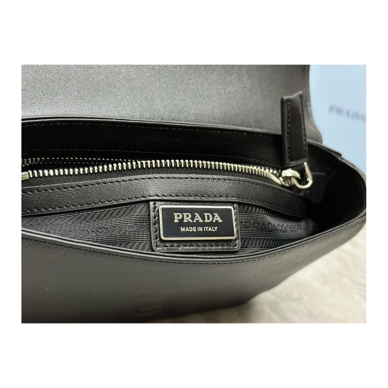 Prada Saffiano Leather Shoulder Bag