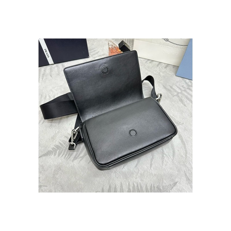 Prada Saffiano Leather Shoulder Bag
