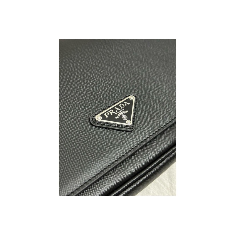 Prada Saffiano Leather Shoulder Bag