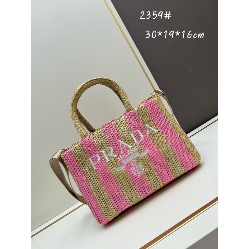 Prada Woven Handbag