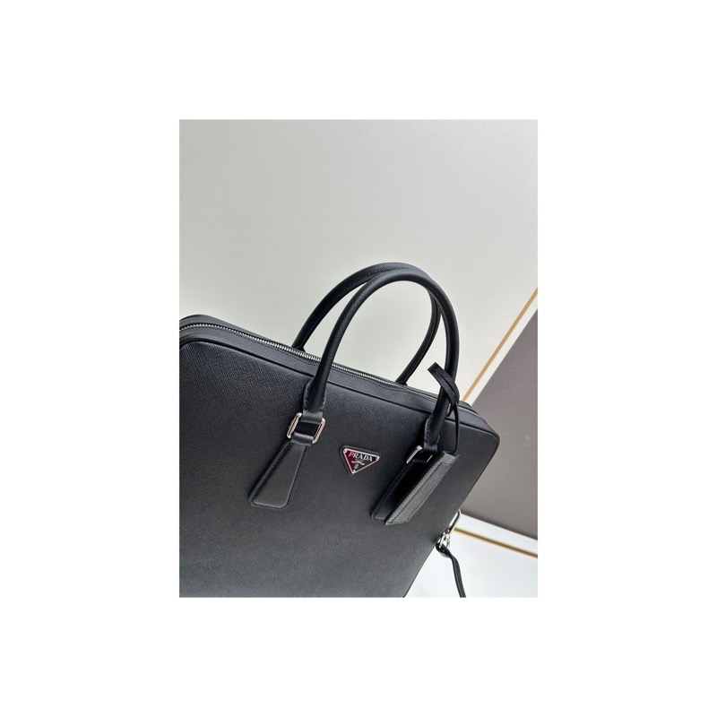 Prada Saffiano Leather Briefcase