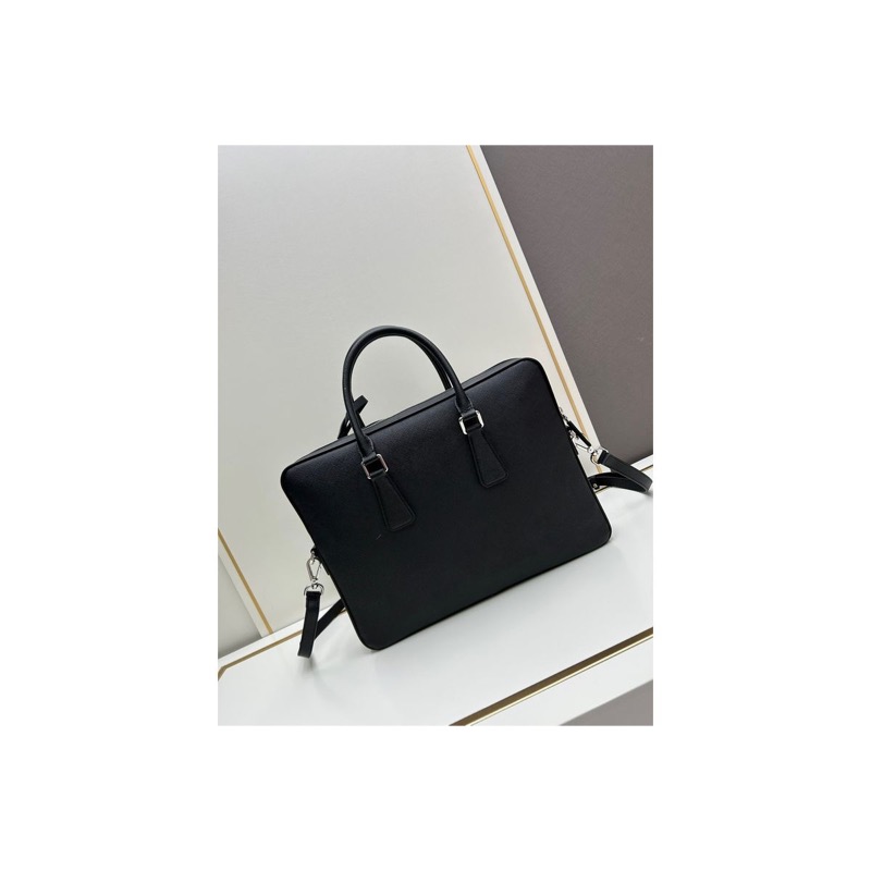 Prada Saffiano Leather Briefcase