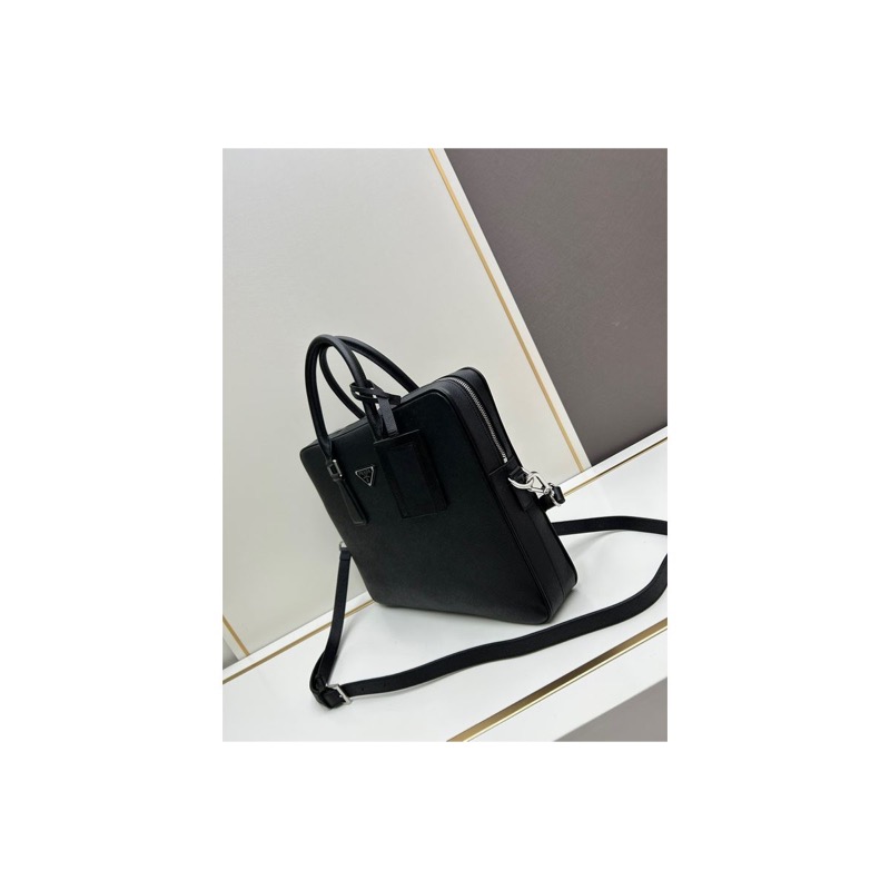 Prada Saffiano Leather Briefcase