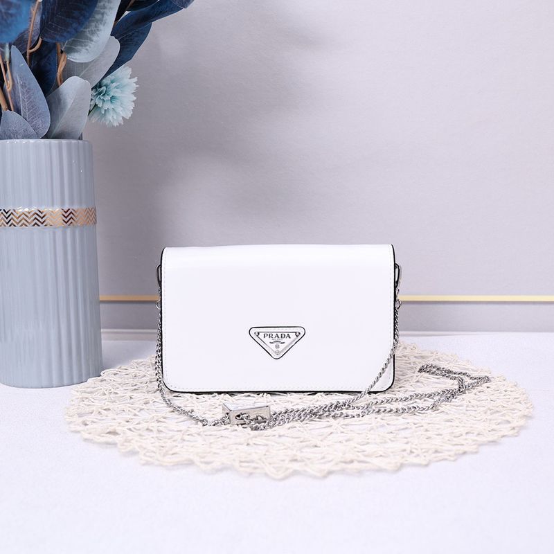 Prada Saffiano Leather Shoulder Bag