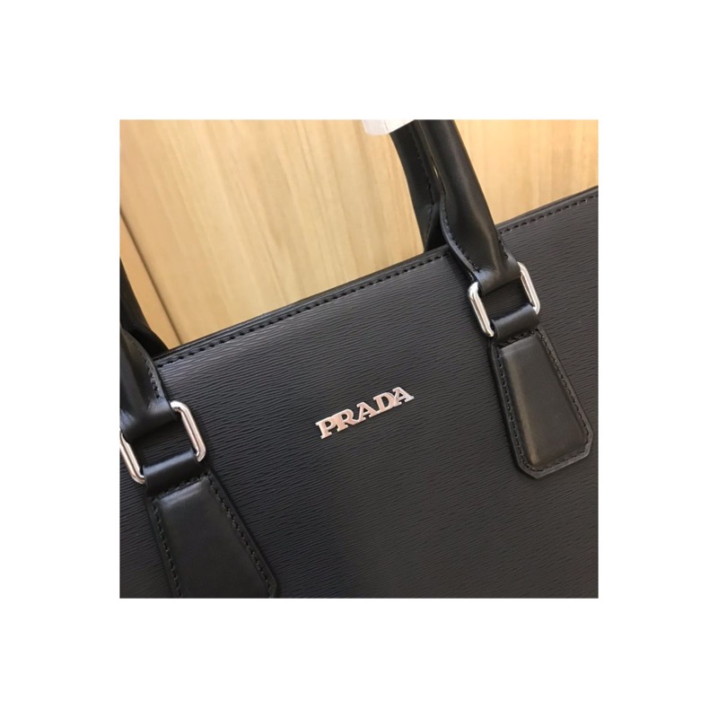 Prada Saffiano Leather Briefcase