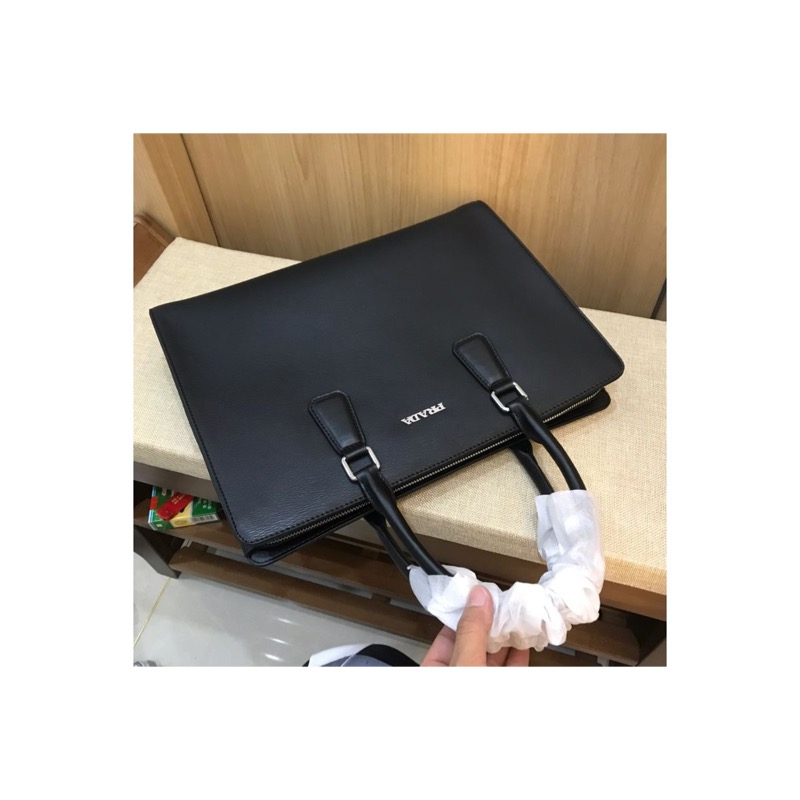 Prada Saffiano Leather Briefcase