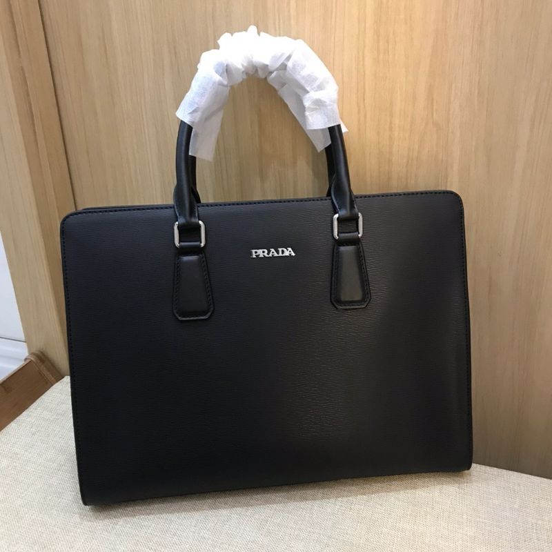 Prada Saffiano Leather Briefcase