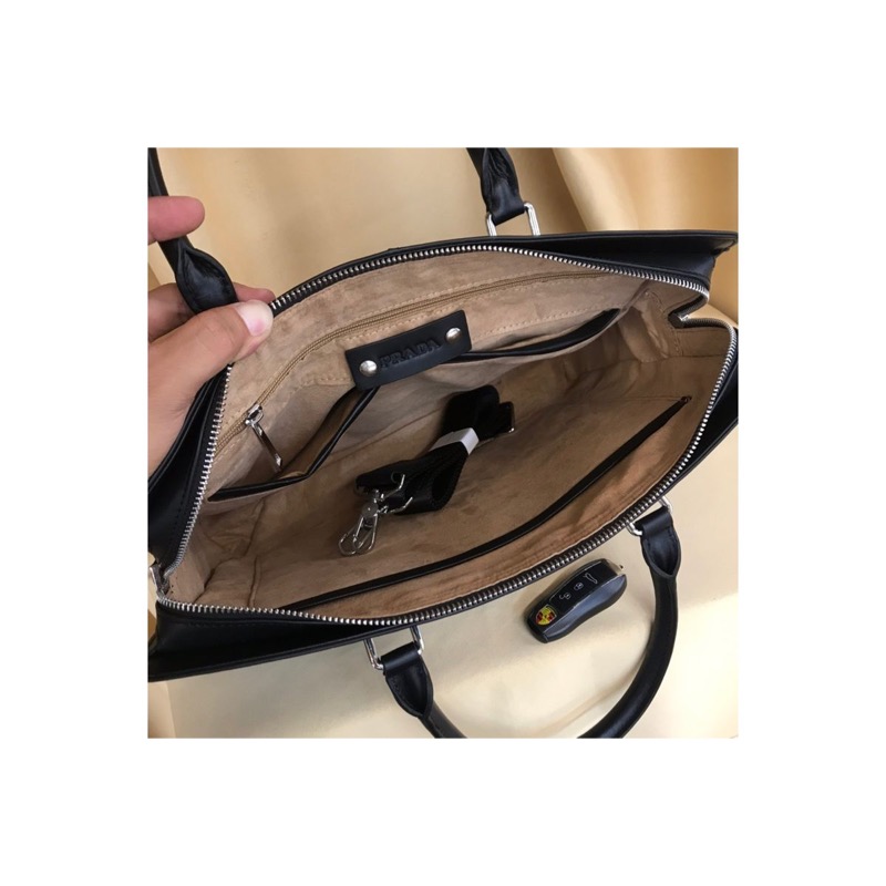 Prada Saffiano Leather Briefcase
