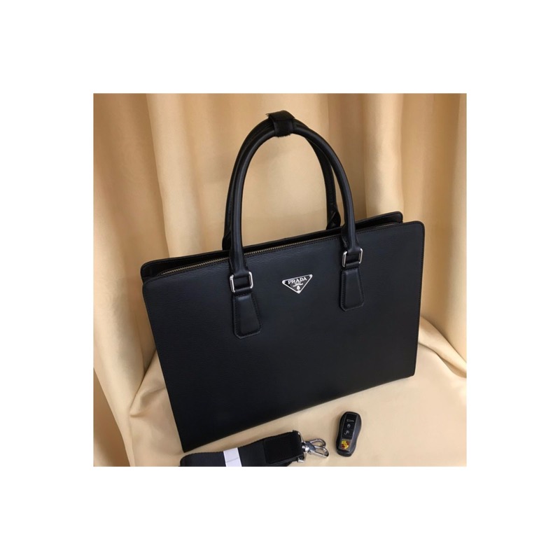 Prada Saffiano Leather Briefcase