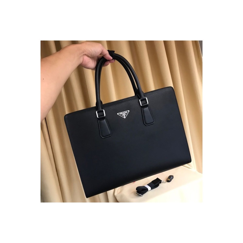 Prada Saffiano Leather Briefcase